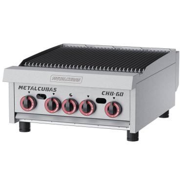 Imagem de Char Broiler a Gás CHB60 60cm com 4 Queimadores Metalcubas