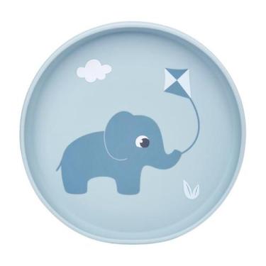 Imagem de Pratinho Em Silicone Cloudy Com Ventosa Bebê Mais 6m Seguro e Higiênic