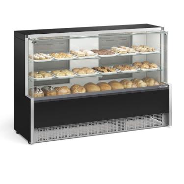Imagem de Vitrine Neutra Aurora Mpna175r Preto Gelopar Bivolt