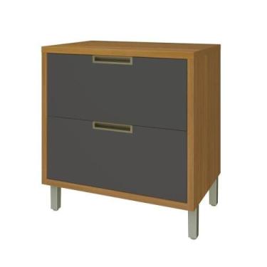 Imagem de Balcão Para Cozinha 1 Porta 1 Gaveta Imperatriz Nesher Móveis Freijó/g