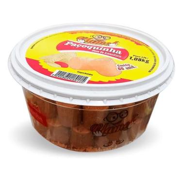 Imagem de Paçoca Rolha Clamel Desembrulhada com 60 unidades