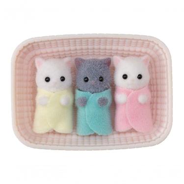 Imagem de Sylvanian Families - Trigêmeos Gatos Persas - Epoch
