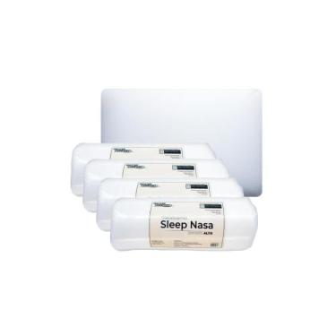 Imagem de Kit de 4 Travesseiros NASA Suporte Alto 15cm Master - Master Comfort
