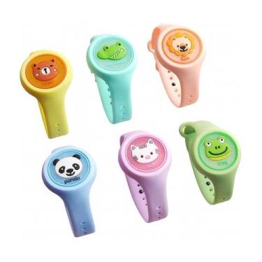 Imagem de Kit Com 5 Pulseira Repelente Infantil Proteção Anti Mosquito - B2