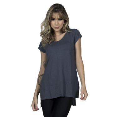 Imagem de Blusa Ju Sobre Legging Lisa Bella Fiore Tapa Bumbum Roupa Para Academia Treino Moda Fit...