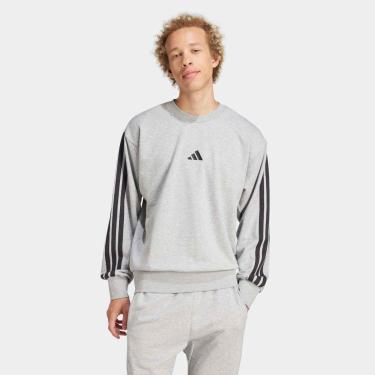 Imagem de Moletom Adidas 3 Listras Masculino-Masculino