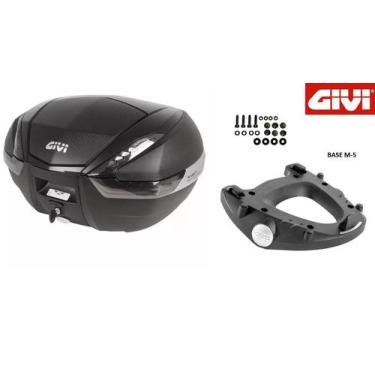 Imagem de Bau Bauleto Givi Monokey V47NNT Lente Fumê 47lts + Base M5