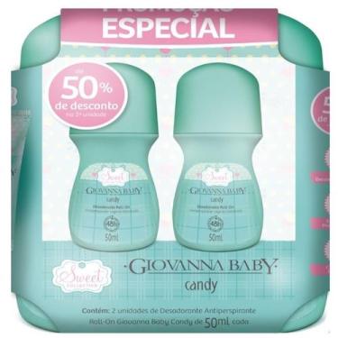 Imagem de Kit Giovanna Baby Desodorante Roll On Candy 50ml (2 Unidades)