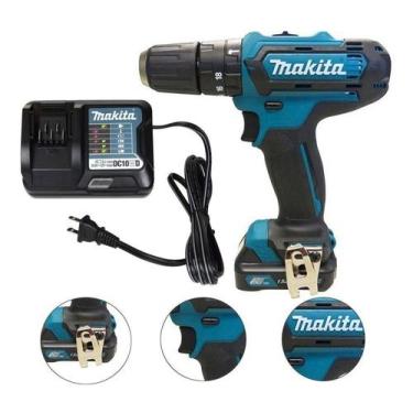 Imagem de Furadeira Parafusadeira de Impacto à Bateria 12v HP333DWYX3 Makita