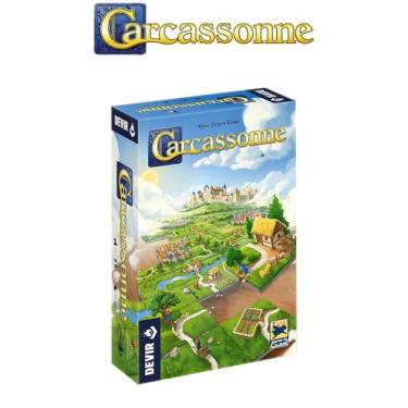 Imagem de Jogo devir de tabuleiro - carcassonne basico - Devir Livraria