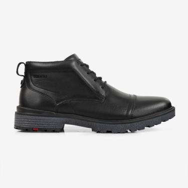 Imagem de Bota Ferracini 9815 Gold Couro Masculina, Preto, 39