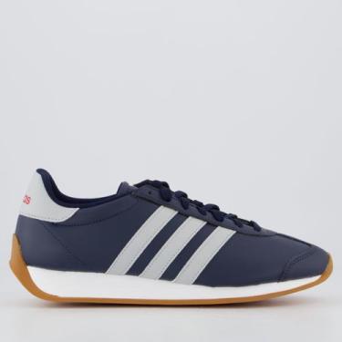 Imagem de Tênis Adidas Runvista Azul e Cinza, 38