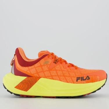 Imagem de Tenis Fila Racer Skytrail Feminino Laranja, 36