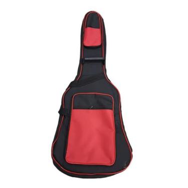 Imagem de Bag Semi Case Violão Folk Premium Exclusivo Extra Luxo - log bag