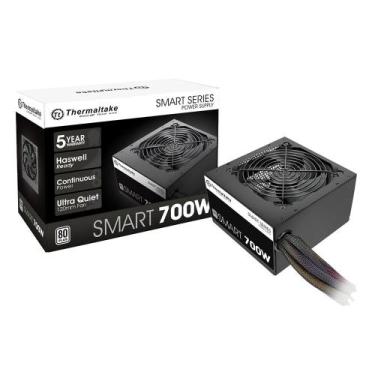Imagem de Fonte 700W TT SMART ATX2.3 A-PFC80+WHITE PS-SPD-0700NPCWBZ-W - Thermal