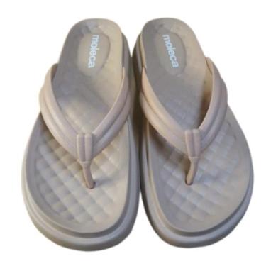Imagem de Chinelo Nuvem Moleca Feminino Ortopédico Leve 5554.100, Nude, 35