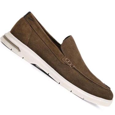 Imagem de Sapato Mocassim Ferracini Malta Plus 4656-708d Masculino, Caramelo, 39