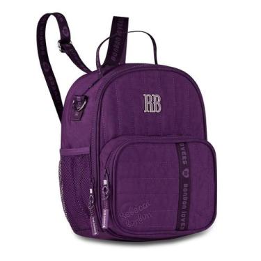 Imagem de Lancheira Térmica Rebecca Bonbon Bolsa Térmica Feminina - - Clio, Roxo