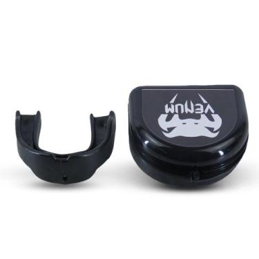 Imagem de Protetor Bucal Venum Profissional Combat - Com Estojo - Preto, Preto, 