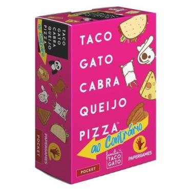 Imagem de Jogo de Cartas Taco Gato Cabra Queijo Pizza: Ao Contrário - PaperGames
