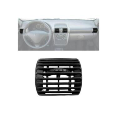 Imagem de Difusor Ar Painel Central Ou Lateral Preto Corsa 1994 a 2000 e Corsa C