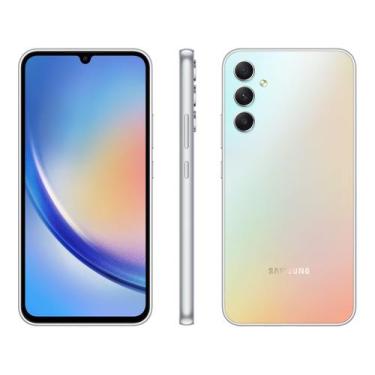 Imagem de Samsung Galaxy A34 128GB 5G Tela 6.6'' Dual Chip 6GB RAM Câmera Tripla