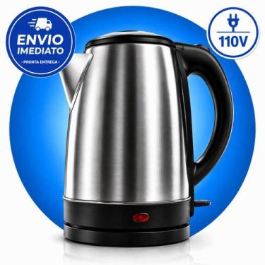 Imagem de Chaleira Elétrica Inox 1.8L, Desligamento Automático, Aquecimento Rápi