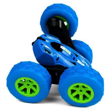 Imagem de Carrinho De Controle Remoto 360º Azulpirueta Quick Run Car Com Luzes L