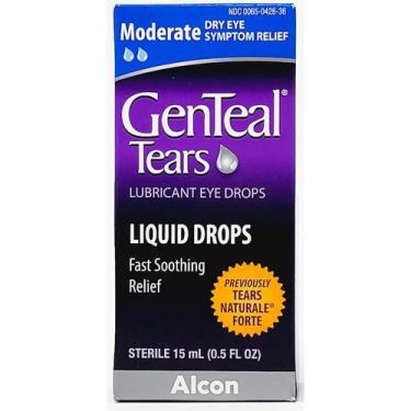 Imagem de Colírio Lubrificante GenTeal Moderate 15 ml, pacote com 2