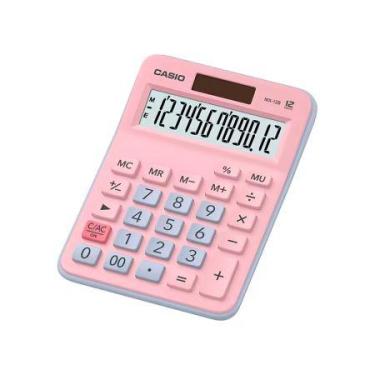 Imagem de Calculadora de mesa 12 dígitos MX-12B-PKLB Rosa - Casio