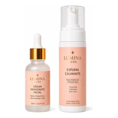 Imagem de Kit Sérum Facial Ácido Hialurônico + Espuma Calmante - Lumina Care