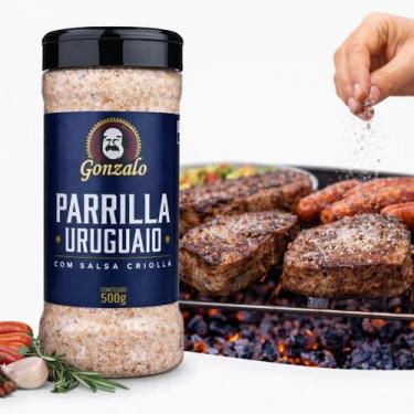 Imagem de Sal Parrilla Uruguaio Gonzalo 500g Tempero Premium para Churrasco