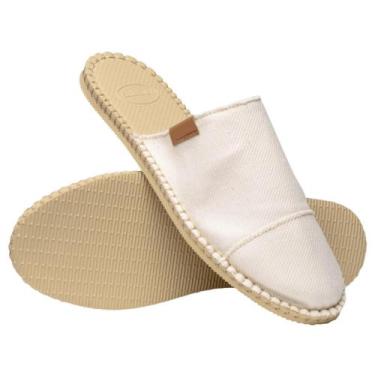 Imagem de Alpargata Havainas Sapatilha Mule Unissex, Branco, 36