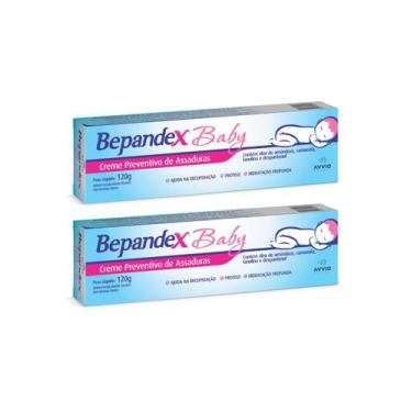 Imagem de Bepandex Baby Creme Hidratação AVVIO 120g - Kit 2 Un
