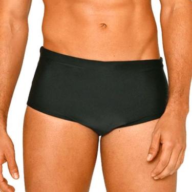 Imagem de Sunga Praia Lisa Proteção UV50+ Adulto Lupo 28971-001, Preto, P