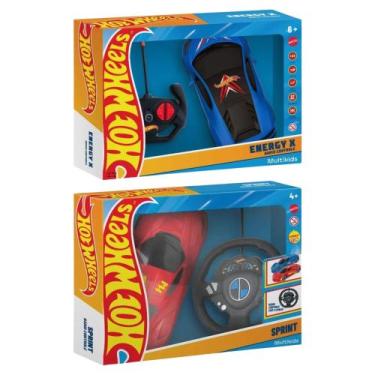 Imagem de COMP Kit 2x Carrinhos Hot Wheels com Controle Remoto