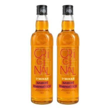 Imagem de Bebida Mista Cachaça Sabor Energético Original D'minas, 2un - Original
