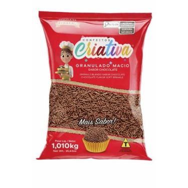 Imagem de Granulado de Chocolate ao Leite Pacote 1,01kg para Confeitaria e Doces