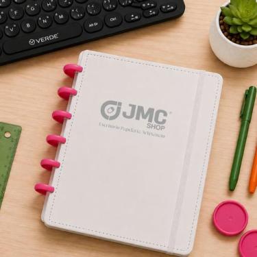 Imagem de Disco Inteligente Rosa 24mm para Caderno Cassmar com 12un
