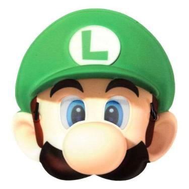 Imagem de Máscara Luigi - Super Mario World - Sulamericana Fantasias