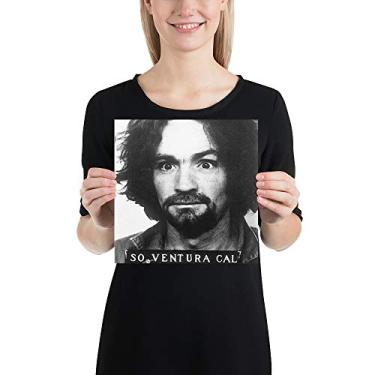 Imagem de Charles Manson Mug Shot 1969 Vertical 2 Pôster