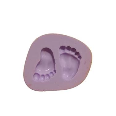 Imagem de Confeitaria dos moldes, F938 MOLDE DE SILICONE PÉS PARA DECORAR