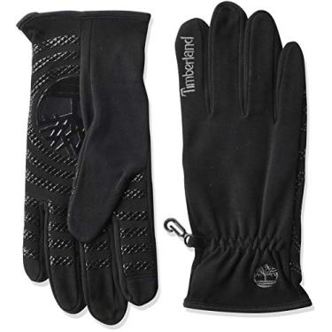 Imagem de Timberland Luva masculina de lã de desempenho com tecnologia de tela sensível ao toque, luvas para clima frio, Preto esportivo, P-M