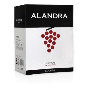 Imagem de Vinho Português Alandra Tinto Bag In Box 3 Litros