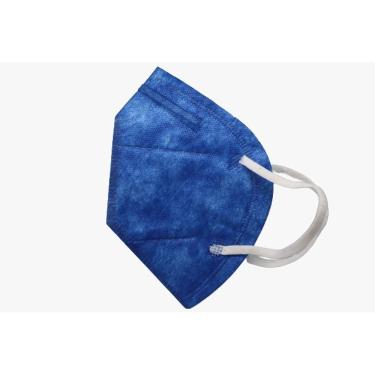 Imagem de Máscara PFF2 / N95 / KN95 adulto Azul - pacote 50 