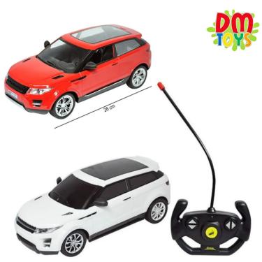Imagem de Brinquedo Infantil Carro Controle Remoto Sem Fio Land Rover 26 cm da DM TOYS