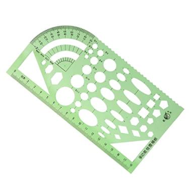 Imagem de DYNWAVE Desenho de Forma Modelo de Régua de Desenho de Plástico