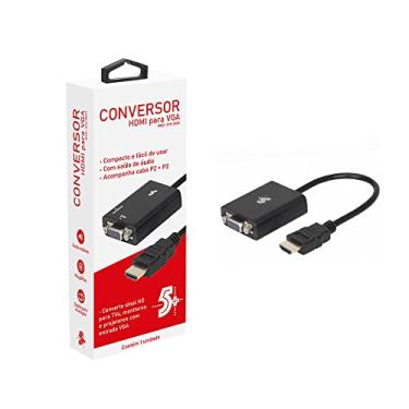 Imagem de Conversor Hdmi P/Vga Saida R/L, 075-0823
