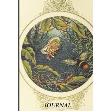 Imagem de journal: Pretty Simple Journal- (Notebook, Diary, Planner)- For Self Management and Personal Growth_vintage journal