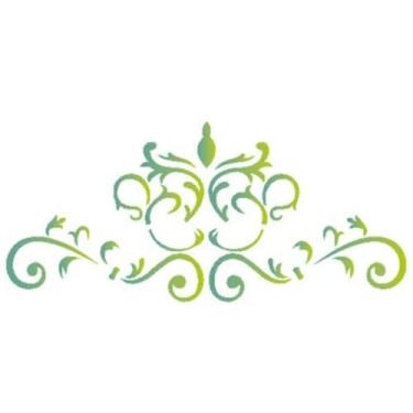 Imagem de Stencil de Acetato para Pintura OPA 07 x 15 cm - 1945 Arabesco